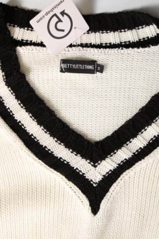 Дамски пуловер Pretty Little Thing, Размер S, Цвят Бял, Цена 13,92 лв.