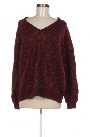 Дамски пуловер Promod, Размер L, Цвят Червен, Цена 7,25 лв.