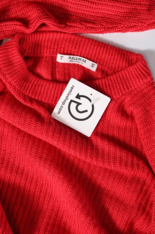 Pulover de femei Pull&Bear, Mărime S, Culoare Roșu, Preț 42,93 Lei