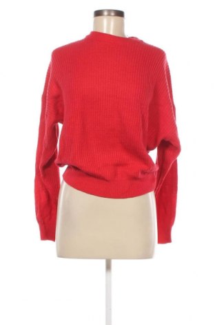 Pulover de femei Pull&Bear, Mărime S, Culoare Roșu, Preț 28,62 Lei