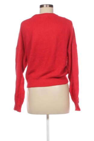 Дамски пуловер Pull&Bear, Размер S, Цвят Червен, Цена 8,70 лв.