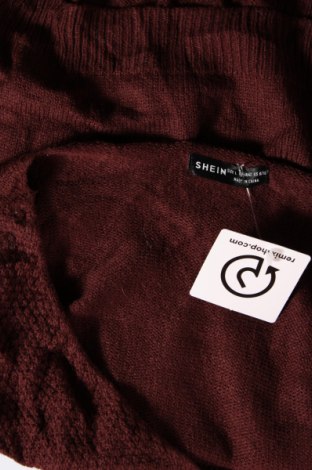 Дамски пуловер SHEIN, Размер L, Цвят Кафяв, Цена 8,99 лв.
