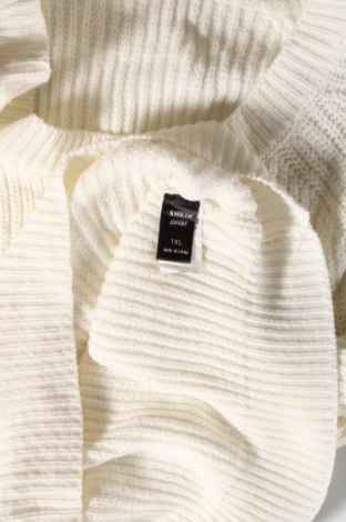Damski sweter SHEIN, Rozmiar XL, Kolor Biały, Cena 32,47 zł