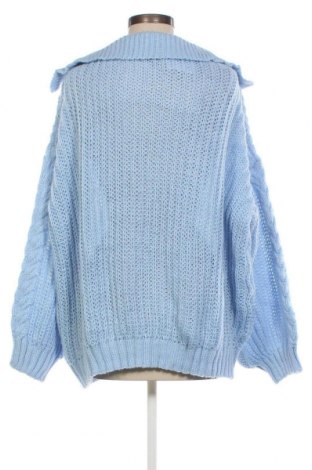 Γυναικείο πουλόβερ SHEIN, Μέγεθος 3XL, Χρώμα Μπλέ, Τιμή 6,10 €