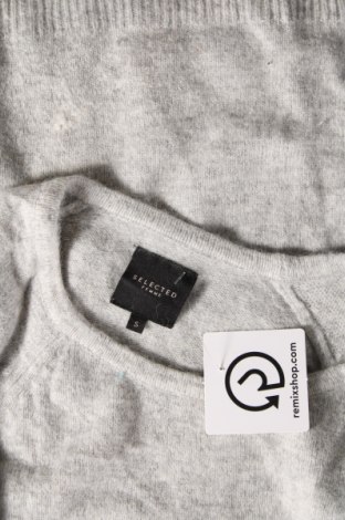 Γυναικείο πουλόβερ Selected Femme, Μέγεθος S, Χρώμα Γκρί, Τιμή 17,94 €