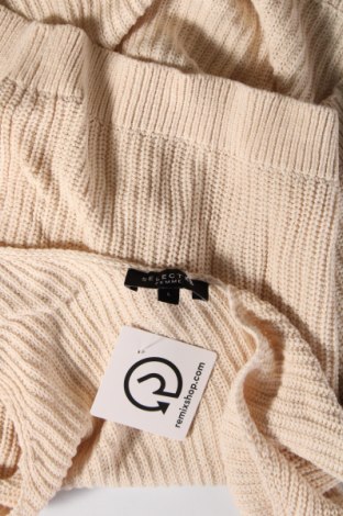 Дамски пуловер Selected Femme, Размер L, Цвят Бежов, Цена 8,70 лв.