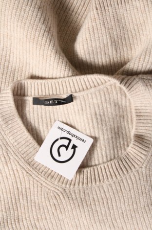 Дамски пуловер Set, Размер S, Цвят Бежов, Цена 44,00 лв.