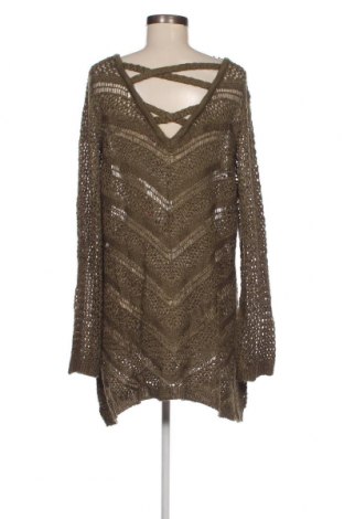 Дамски пуловер Sheego, Размер XL, Цвят Зелен, Цена 14,79 лв.