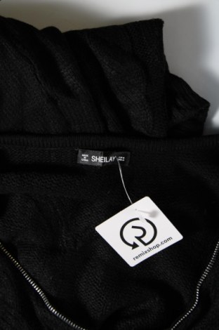 Γυναικείο πουλόβερ Sheilay, Μέγεθος M, Χρώμα Μαύρο, Τιμή 4,49 €
