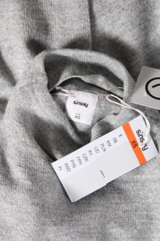 Γυναικείο πουλόβερ Sinsay, Μέγεθος XS, Χρώμα Γκρί, Τιμή 23,46 €