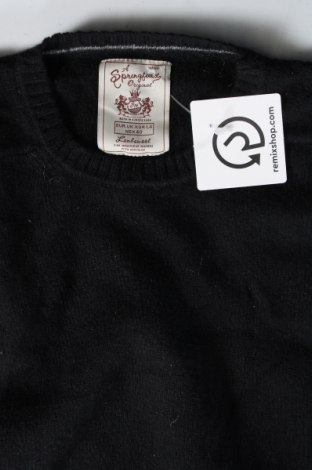 Γυναικείο πουλόβερ Springfield, Μέγεθος L, Χρώμα Μαύρο, Τιμή 4,75 €