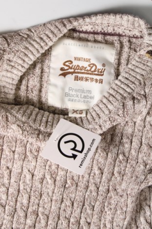 Γυναικείο πουλόβερ Superdry, Μέγεθος XS, Χρώμα Γκρί, Τιμή 8,44 €