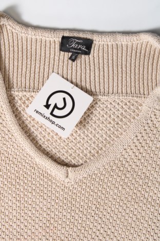 Дамски пуловер Tara, Размер S, Цвят Бежов, Цена 8,70 лв.