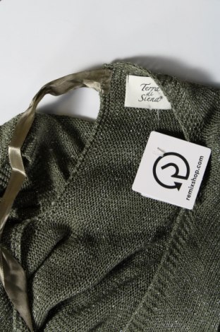 Дамски пуловер Terra di Siena, Размер M, Цвят Зелен, Цена 5,80 лв.