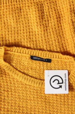 Дамски пуловер Terranova, Размер L, Цвят Жълт, Цена 7,25 лв.