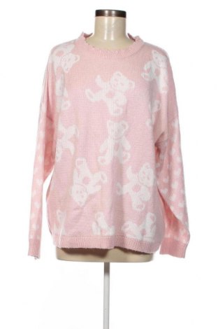 Γυναικείο πουλόβερ Terranova, Μέγεθος L, Χρώμα Ρόζ , Τιμή 2,67 €