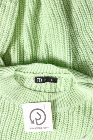 Γυναικείο πουλόβερ Tex, Μέγεθος S, Χρώμα Πράσινο, Τιμή 17,94 €
