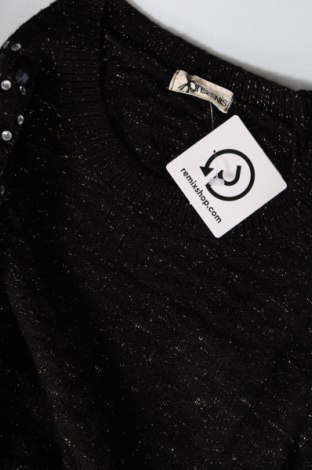 Дамски пуловер Tezenis, Размер S, Цвят Черен, Цена 7,25 лв.