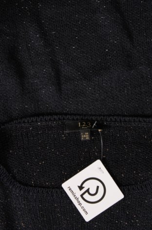 Дамски пуловер Un Deux Trois, Размер L, Цвят Черен, Цена 11,00 лв.