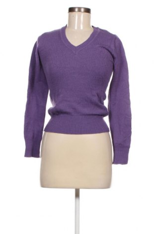 Дамски пуловер United Colors Of Benetton, Размер S, Цвят Лилав, Цена 12,47 лв.