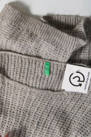 Дамски пуловер United Colors Of Benetton, Размер M, Цвят Сив, Цена 7,25 лв.