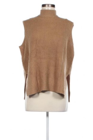 Γυναικείο πουλόβερ VILA, Μέγεθος XL, Χρώμα  Μπέζ, Τιμή 3,71 €