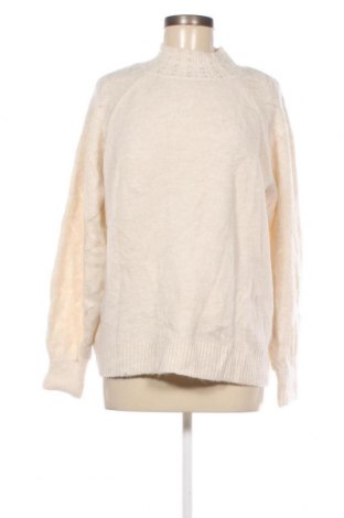 Дамски пуловер Yessica, Размер L, Цвят Бял, Цена 7,25 лв.