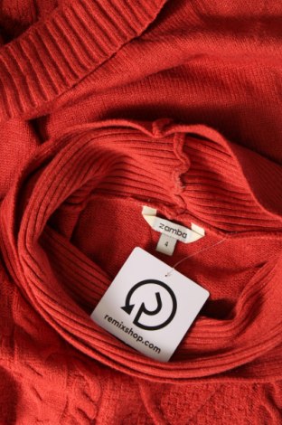 Damenpullover Zamba, Größe L, Farbe Orange, Preis 5,49 €