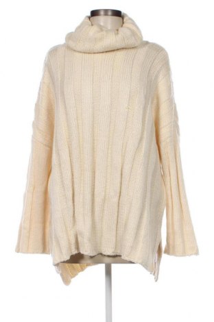 Pulover de femei Zara, Mărime S, Culoare Ecru, Preț 29,61 Lei