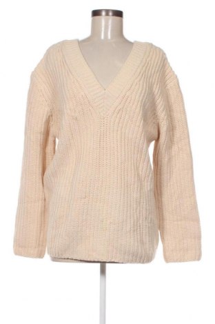 Дамски пуловер Zara, Размер M, Цвят Екрю, Цена 8,80 лв.