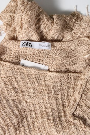 Damenpullover Zara, Größe S, Farbe Beige, Preis 10,23 €