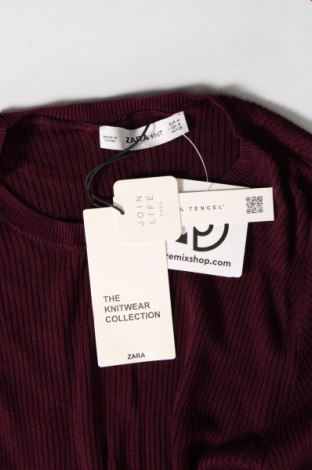 Dámský svetr Zara Knitwear, Velikost M, Barva Fialová, Cena  171,00 Kč