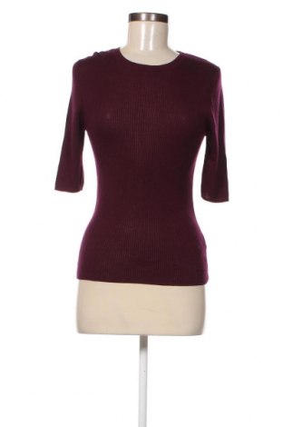 Дамски пуловер Zara Knitwear, Размер M, Цвят Лилав, Цена 13,53 лв.