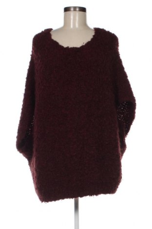 Дамски пуловер Zara Knitwear, Размер S, Цвят Червен, Цена 9,80 лв.