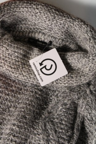 Дамски пуловер Zara Knitwear, Размер M, Цвят Сив, Цена 9,00 лв.