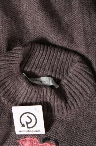 Γυναικείο πουλόβερ Zara Knitwear, Μέγεθος M, Χρώμα Γκρί, Τιμή 12,37 €