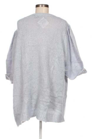 Γυναικείο πουλόβερ Zizzi, Μέγεθος XL, Χρώμα Μπλέ, Τιμή 8,61 €