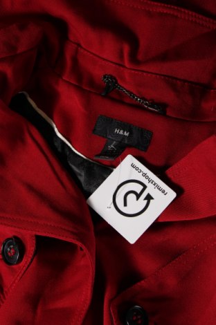 Дамски шлифер H&M, Размер M, Цвят Червен, Цена 29,25 лв.