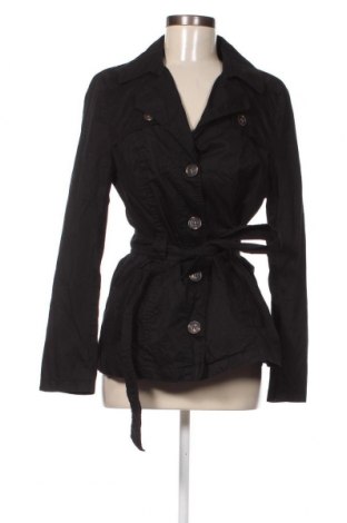 Damen Trenchcoat Manguun, Größe M, Farbe Schwarz, Preis 22,80 €