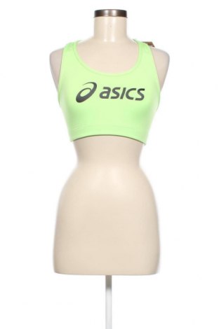 Γυναίκειο αθλητικό τοπ ASICS, Μέγεθος M, Χρώμα Πράσινο, Τιμή 22,27 €