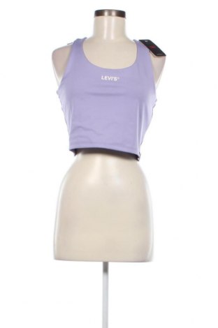 Damen Sporttop Levi's, Größe L, Farbe Lila, Preis 40,72 €