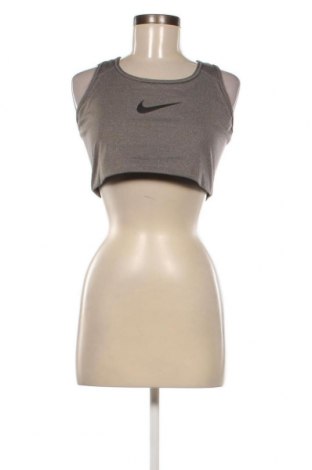 Γυναίκειο αθλητικό τοπ Nike, Μέγεθος XL, Χρώμα Γκρί, Τιμή 15,59 €