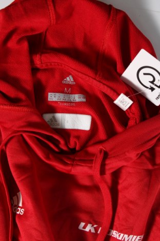 Damen Sweatshirt Adidas, Größe M, Farbe Rot, Preis 21,29 €