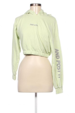Damen Sweatshirt Bershka, Größe M, Farbe Grün, Preis € 20,18