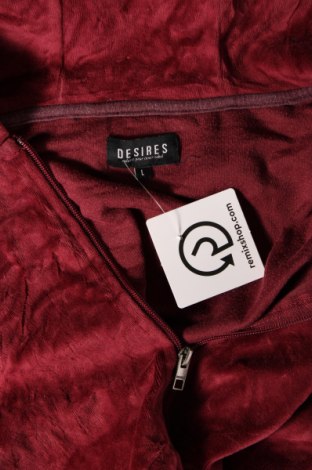 Γυναικείο φούτερ Desires, Μέγεθος L, Χρώμα Κόκκινο, Τιμή 5,38 €