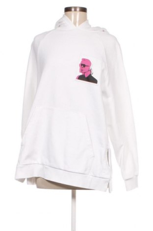 Γυναικείο φούτερ Karl Lagerfeld, Μέγεθος S, Χρώμα Λευκό, Τιμή 78,31 €