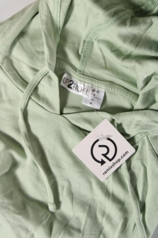 Дамски суичър Up 2 Fashion, Размер S, Цвят Зелен, Цена 8,99 лв.