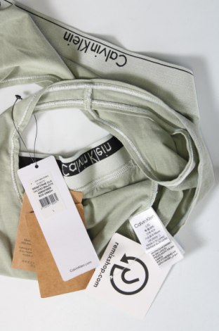 Дамско бельо Calvin Klein, Размер L, Цвят Зелен, Цена 44,25 лв.