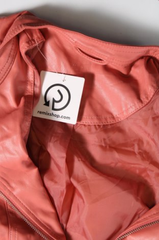 Damen Lederjacke, Größe L, Farbe Rosa, Preis 17,05 €