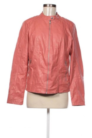 Damen Lederjacke, Größe L, Farbe Rosa, Preis 17,05 €